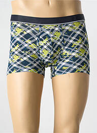 Boxer imprimé fantaisie vert IMPETUS homme
