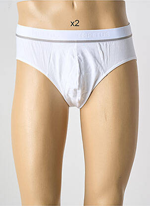 Slip stretch blanc IMPETUS homme