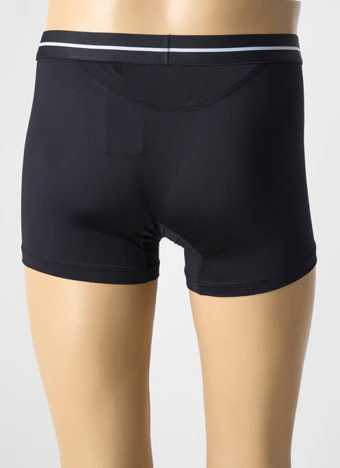 Boxer effet matière satinée noir IMPETUS homme