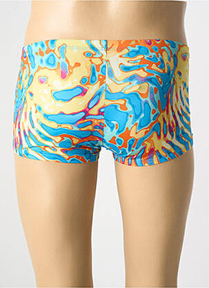 Boxer effet matière satinée jaune OLAF BENZ homme