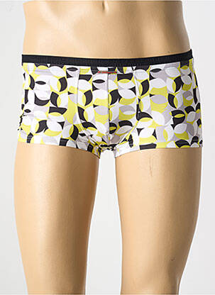 Boxer imprimé fantaisie jaune OLAF BENZ homme