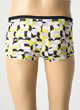 Boxer imprimé fantaisie jaune OLAF BENZ homme