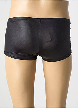 Boxer tissage enduit noir OLAF BENZ homme