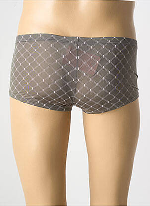 Boxer sérigraphie marron OLAF BENZ homme