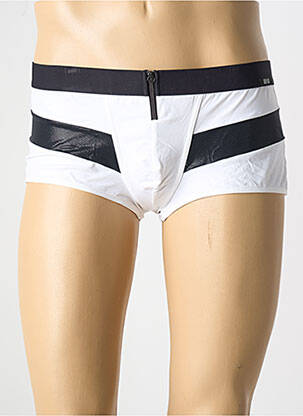 Boxer sérigraphie blanc BODY ART homme