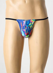String bleu BODY ART pour homme seconde vue