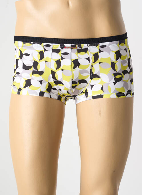 Boxer imprimé fantaisie jaune OLAF BENZ homme