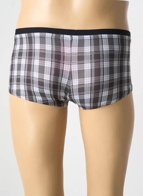 Boxer tissage enduit gris OLAF BENZ homme
