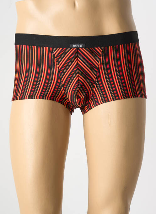 Boxer imprimé rayures rouge BODY ART homme