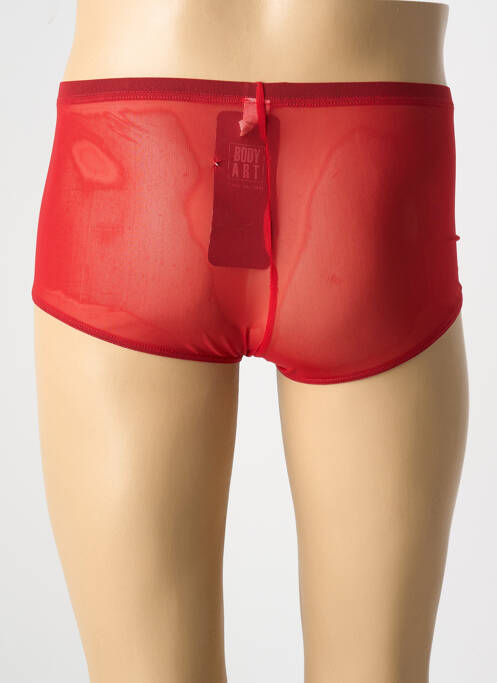 Boxer rouge BODY ART pour homme