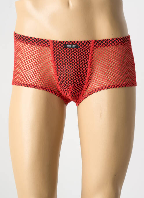 Boxer rouge BODY ART pour homme