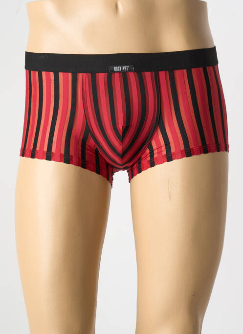 Boxer rouge BODY ART pour homme