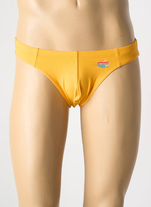 Slip jaune OLAF BENZ pour homme