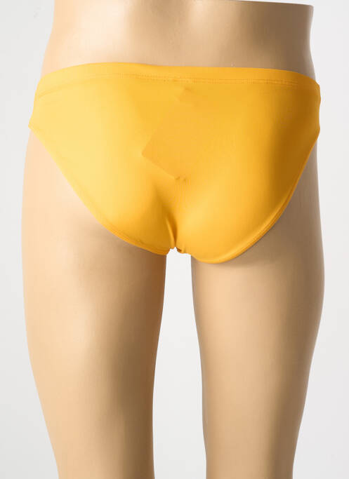 Slip jaune OLAF BENZ pour homme