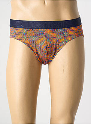 Slip imprimé fantaisie orange HOM homme