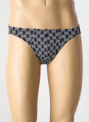 Slip imprimé fantaisie noir HOM homme