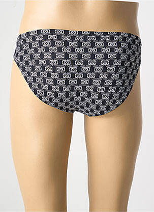 Slip imprimé fantaisie noir HOM homme