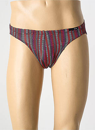 Slip imprimé fantaisie rouge HOM homme