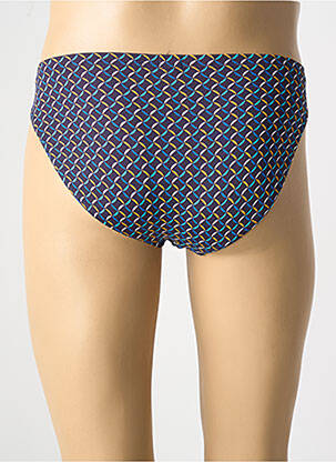 Slip imprimé fantaisie bleu HOM homme
