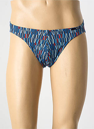 Slip imprimé fantaisie bleu HOM homme