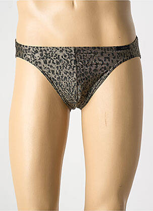 Slip sérigraphie vert HOM homme