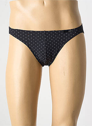 Slip sérigraphie noir HOM homme