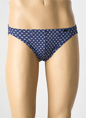 Slip imprimé fantaisie bleu HOM homme