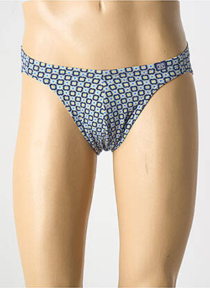Slip imprimé fantaisie bleu HOM homme