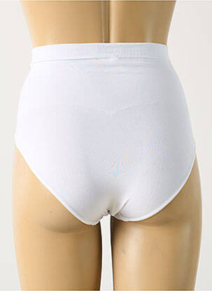 Culotte gainante stretch blanc LE BOURGET femme
