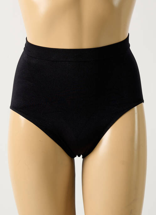 Culotte gainante noir LE BOURGET pour femme