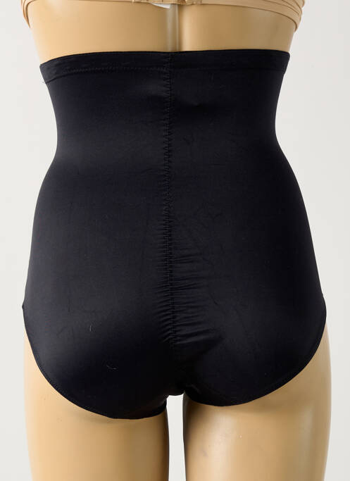 Culotte gainante effet matière satinée noir ROSA FAIA femme