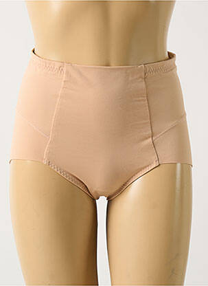 Culotte gainante effet matière satinée chair ROSA FAIA femme