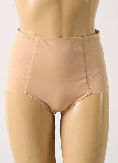 Culotte gainante effet matière satinée chair ROSA FAIA femme