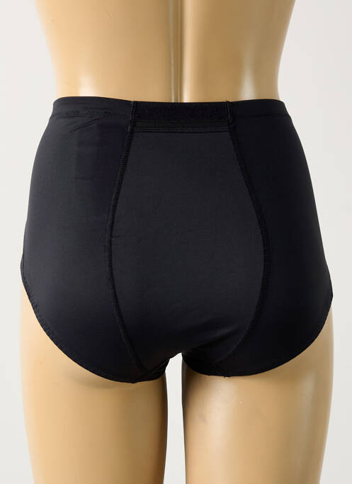 Culotte tissage satiné noir ANITA femme