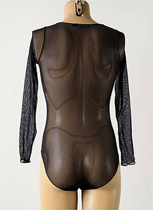 Body lingerie stretch noir PIERRE MANTOUX femme