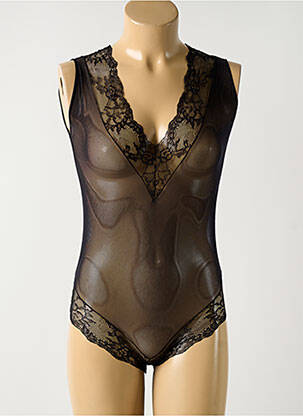 Body lingerie stretch noir PIERRE MANTOUX femme