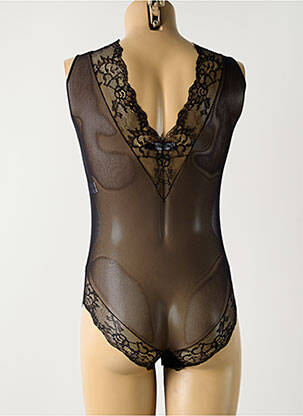 Body lingerie stretch noir PIERRE MANTOUX femme