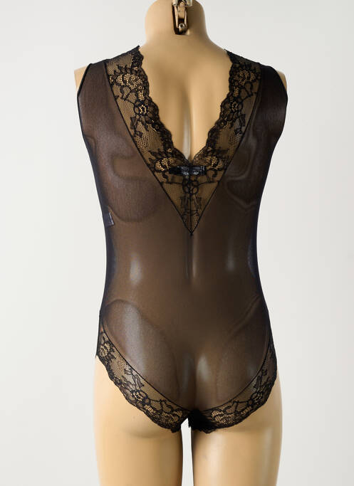 Body lingerie stretch noir PIERRE MANTOUX femme
