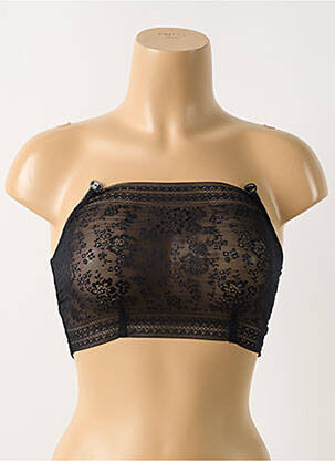 Soutien-gorge sans armature haut bandeau noir ANITA femme