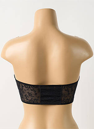 Soutien-gorge sans armature haut bandeau noir ANITA femme