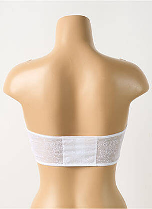 Soutien-gorge sans armature haut bandeau blanc ANITA femme