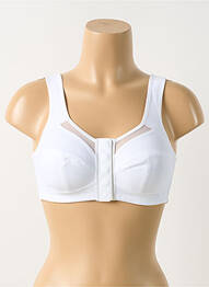Soutien-gorge sans armature haut soutien-gorge emboitant blanc ANITA femme