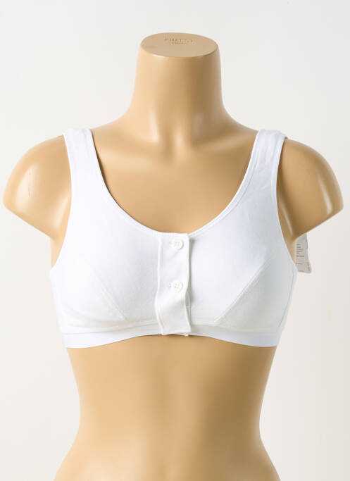 Soutien-gorge sans armature haut soutien-gorge emboitant blanc ANITA femme