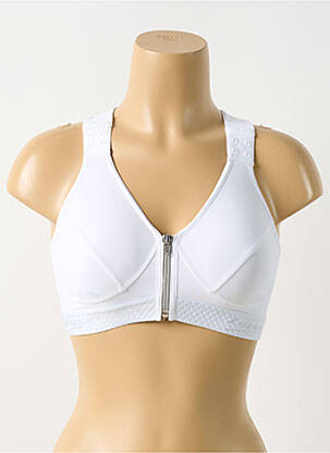 Soutien-gorge sans armature haut soutien-gorge emboitant blanc ZSPORT femme