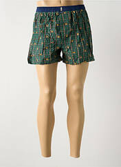 Caleçon vert ARTHUR pour homme seconde vue