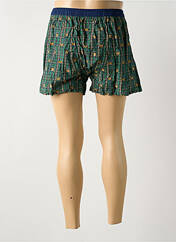 Caleçon vert ARTHUR pour homme seconde vue