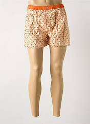 Caleçon orange ARTHUR pour homme seconde vue