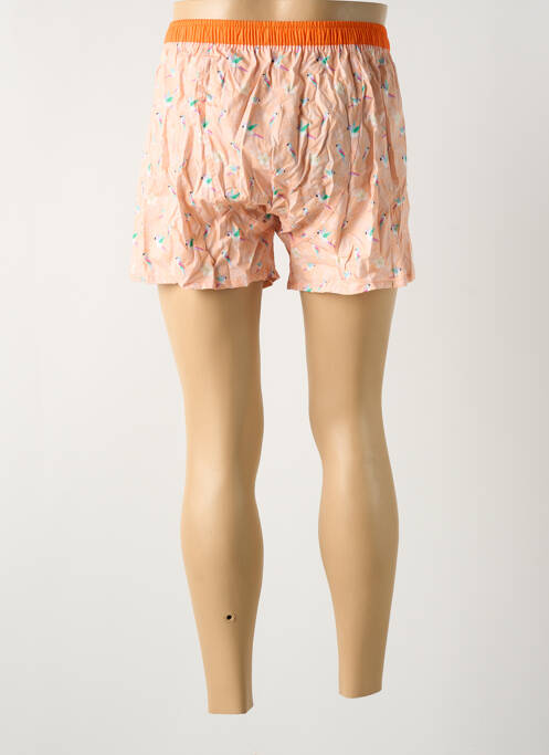 Caleçon orange ARTHUR pour homme