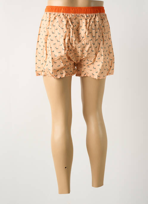 Caleçon orange ARTHUR pour homme