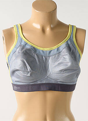 Soutien-gorge sans armature haut soutien-gorge emboitant gris ANITA femme